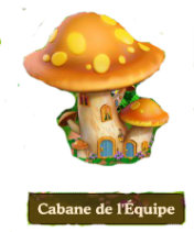 Cabane de l‘équipe